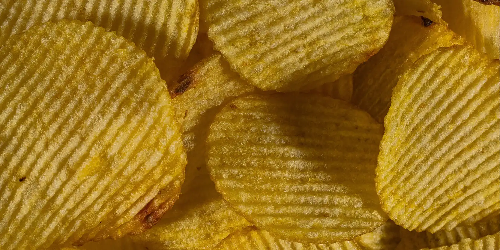 Des chips servies lors d'un test de dégustation chez ConsumerHouse