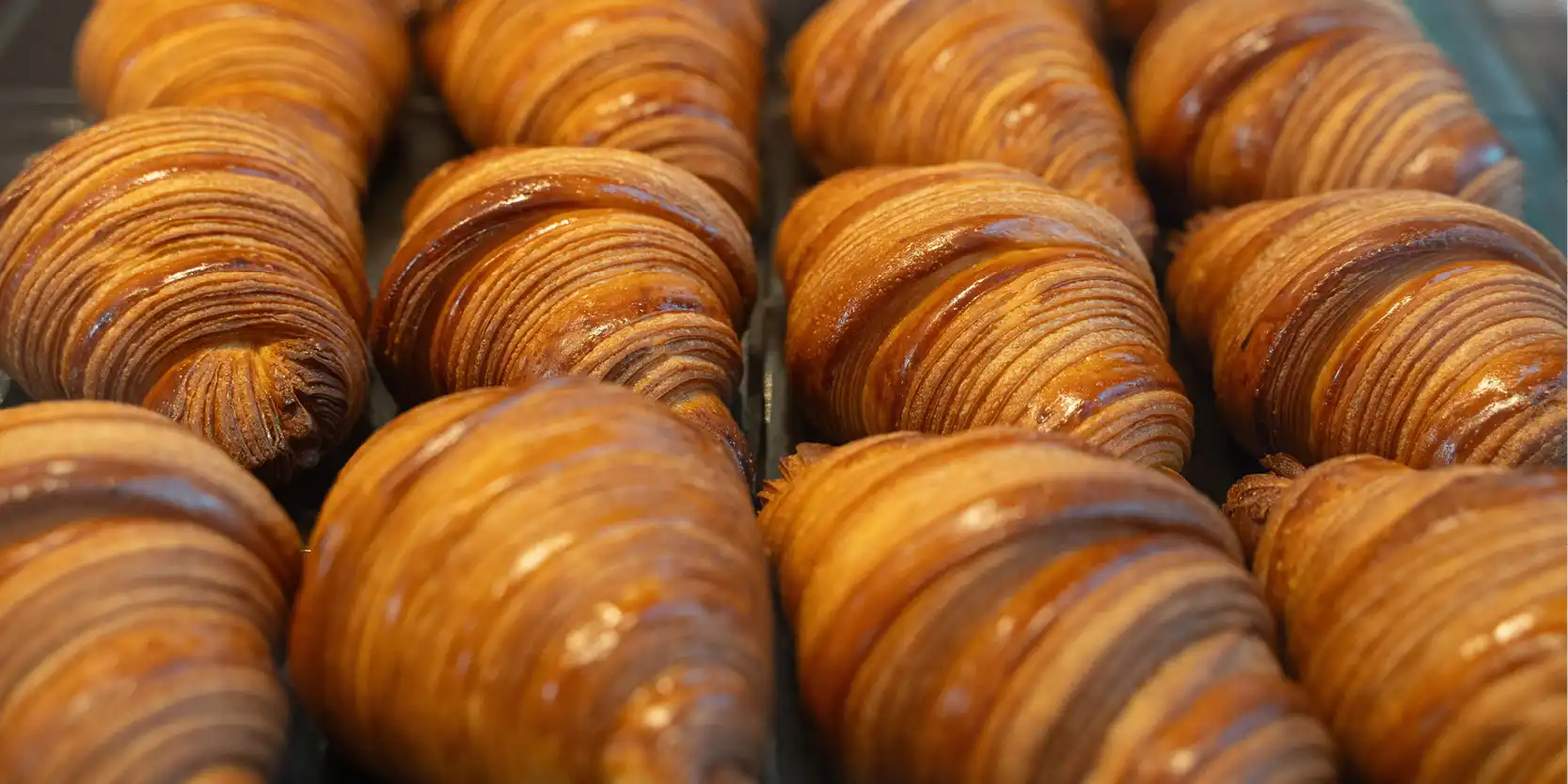 Croissant servi lors d'un test de dégustation chez ConsumerHouse